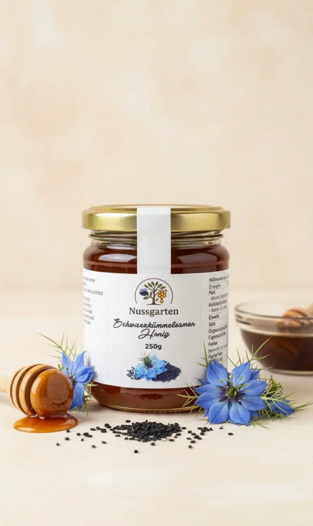 Schwarzkümmelsamen-Honig